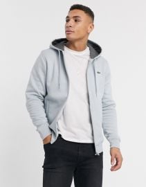 Lacoste zip through hoodie   ASOS at Asos